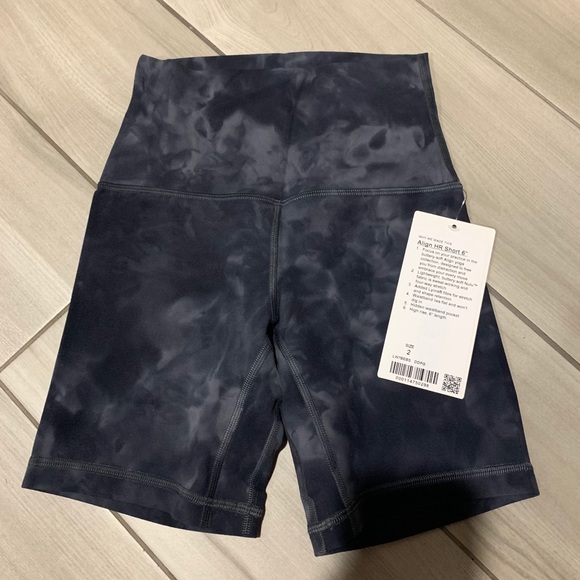 Lululemon Align Short 6” Diamond Dye - Picture 4 of 5